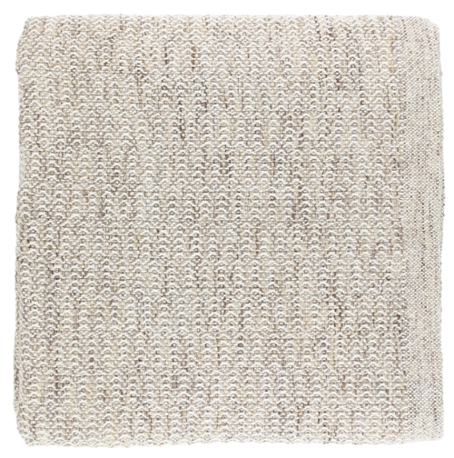 Knitted Ripple Throw Blanket