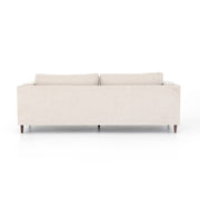 92" Beige Upholstered Sofa