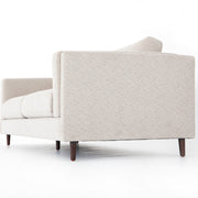 92" Beige Upholstered Sofa