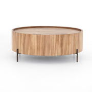 Round Wood Coffee Table