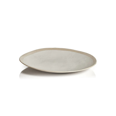 Organic Ceramic Linen Platter