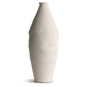 Tall Matte White Ceramic Vase