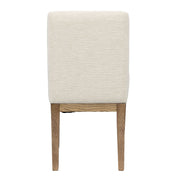 Cream Upholstered Dining Chair