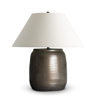 Rustic Brown Ceramic Table Lamp