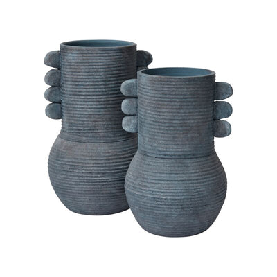 Matte Blue Vase