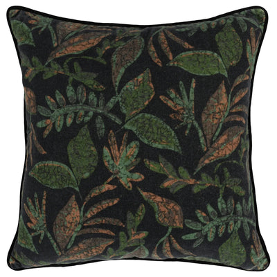 22" x 22" Leaf Abstract Throw Pillow