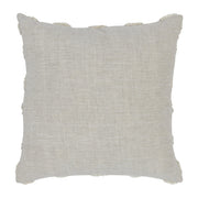 22" x 22" Natural/Ivory Throw Pillow