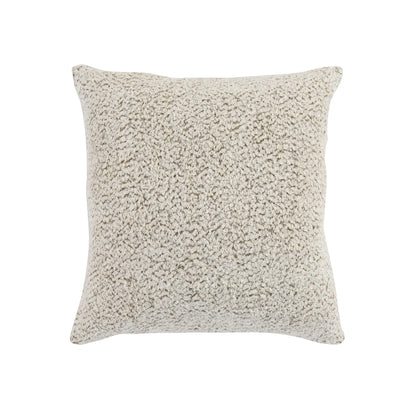 22" x 22" Natural/Ivory Throw Pillow