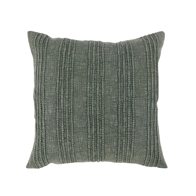 22" x 22" Green Throw Pillow