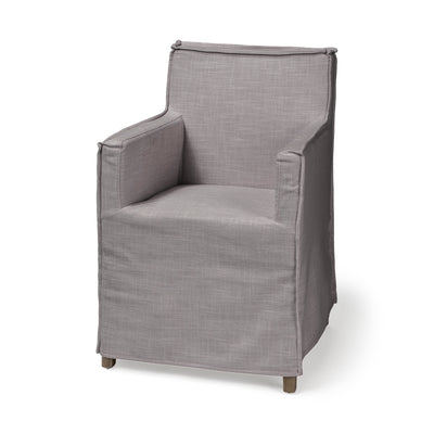 Gray Slip Cover Dining Chair - Mix Home Mercantile