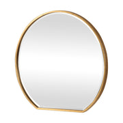 42" Round Gold Leaf Mirror - Mix Home Mercantile
