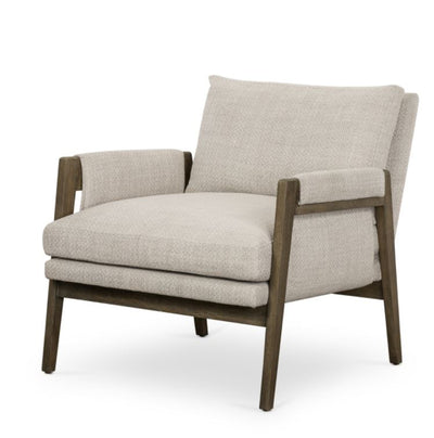 Classic Wheat Upholstered Arm Chair - Mix Home Mercantile