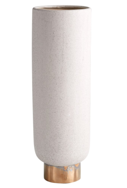 Medium Ceramic Cylindrical Vase - Mix Home Mercantile