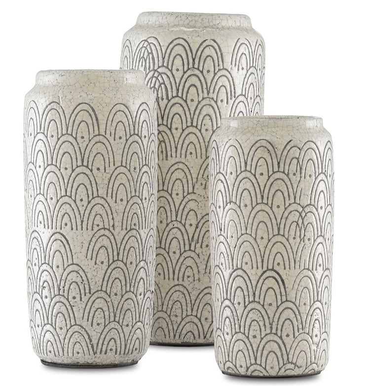 Ivory Arch Vase - Mix Home Mercantile