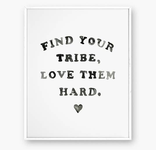 Find Your Tribe Art Print - Mix Home Mercantile