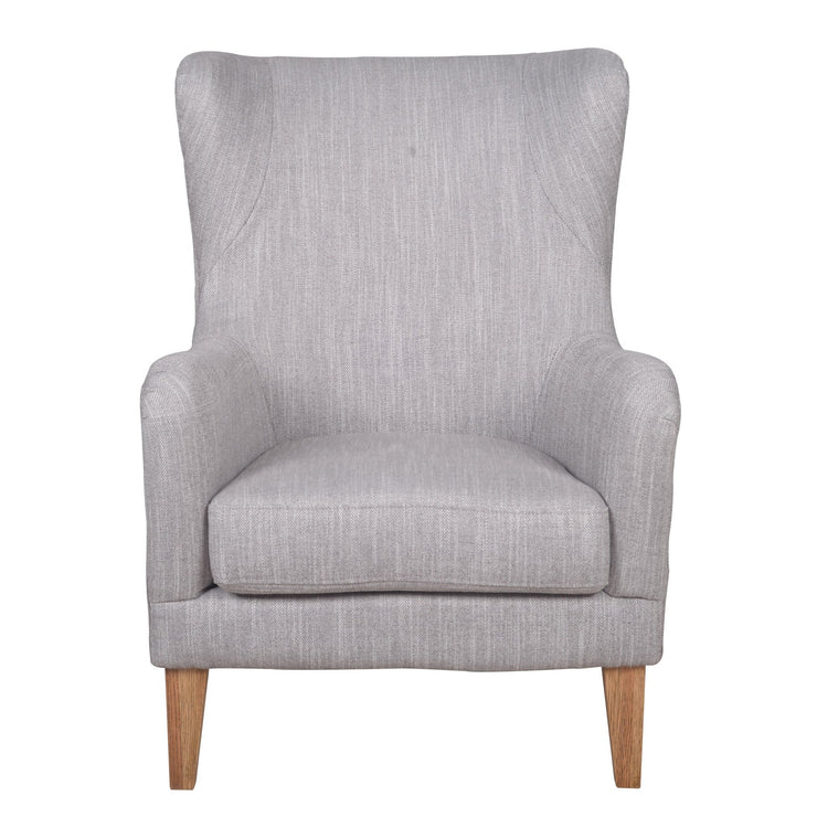 Grey Club Chair - Mix Home Mercantile