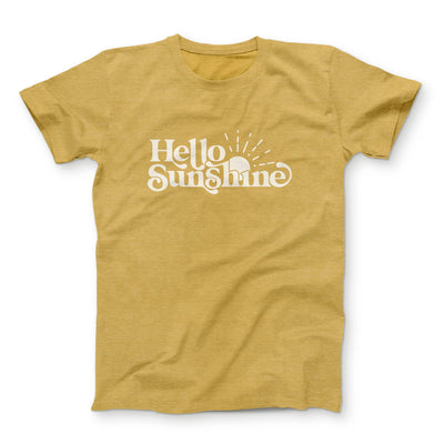 Hello Sunshine Tee Shirt : Mustard - Mix Home Mercantile