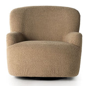 Swivel Sheepskin Chair - Mix Home Mercantile