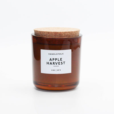 Apple Harvest - 8 oz Tumbler Soy Candle - Mix Home Mercantile
