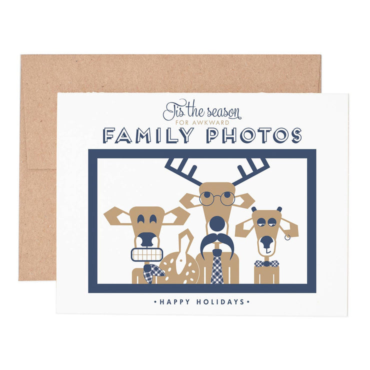 Holiday Awkward Family Photos Greeting Card - Mix Home Mercantile
