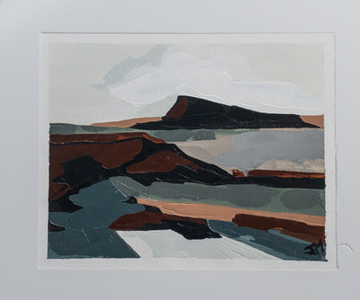 8"x10" Julie Mason Landscape on Canvas Paper III - Mix Home Mercantile