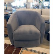 34" Custom Upholstered Swivel Chair - Mix Home Mercantile