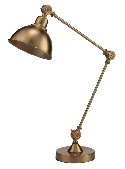 Brass Adjustable Table Lamp - Mix Home Mercantile