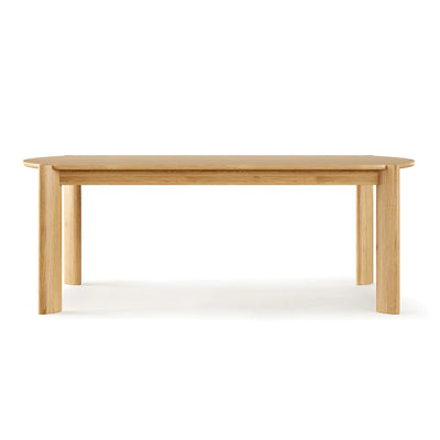 83" White Oak Dining Table - Mix Home Mercantile