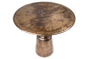 32" Antique Brass Finish Table - Mix Home Mercantile