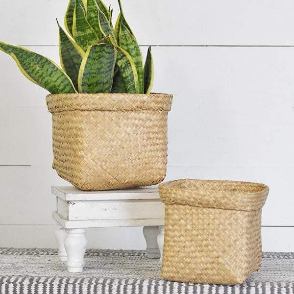 Seagrass Planters - Mix Home Mercantile