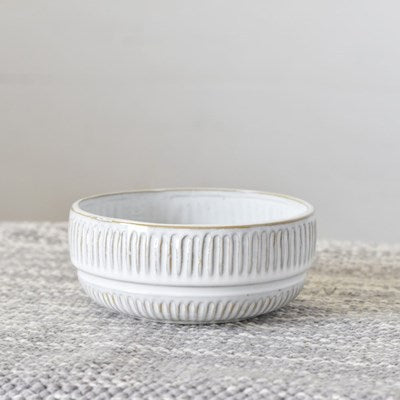 Grey and White Bowl - Mix Home Mercantile