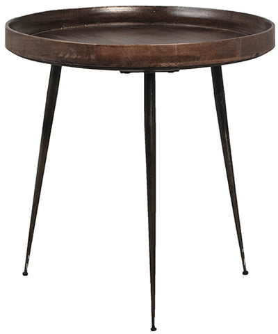 24" Rimmed Side Table - Mix Home Mercantile