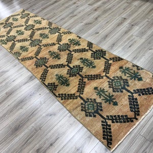 Vintage Persian Runner 2'8"x 9'8" - Mix Home Mercantile