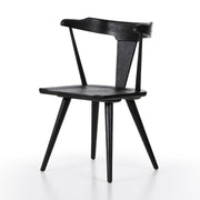 Black Oak Dining Chair 