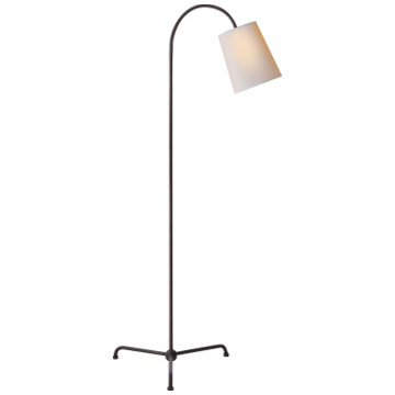 Aged Iron Floor Lamp - Mix Home Mercantile