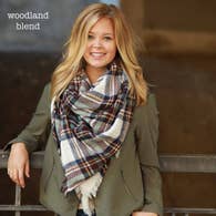 Woodland Blanket Scarf - Mix Home Mercantile