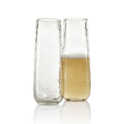 Artisan Hammered Champagne Flute - Mix Home Mercantile