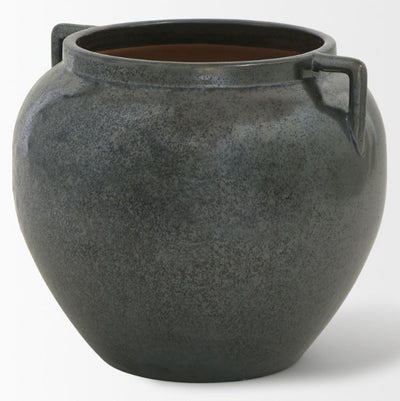 Metallic Short Vase