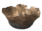 Gold Fleur Decorative Bowl - Mix Home Mercantile