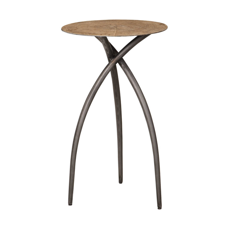 16" Arched Tripod Accent Table - Mix Home Mercantile