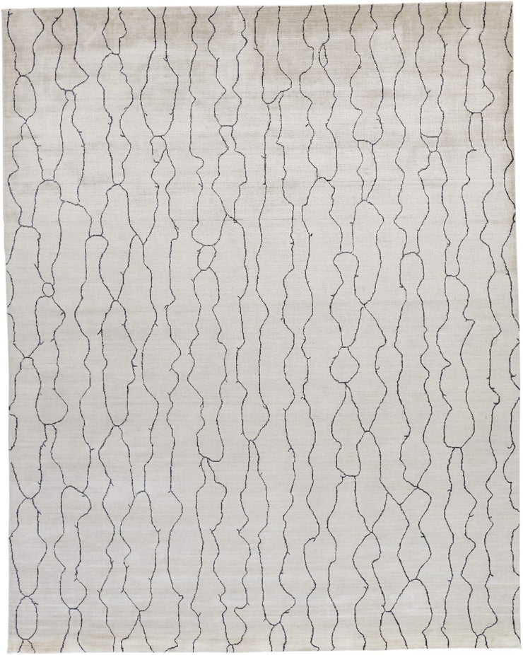 9'6" x 13'6" Ivory Rug - Mix Home Mercantile