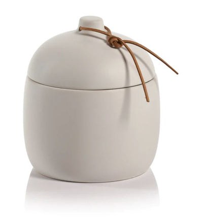 Small Ceramic Canister - Mix Home Mercantile